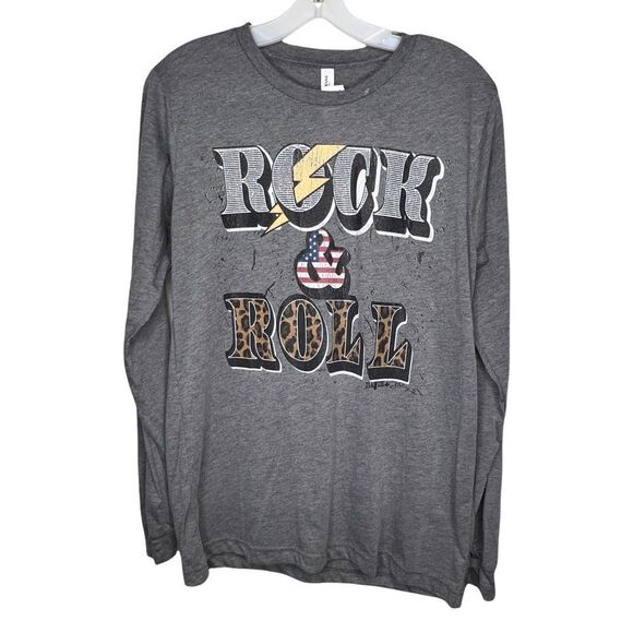 Bella Canvas "Rock & Roll" T-Shirt nwt - Picture 1 of 7